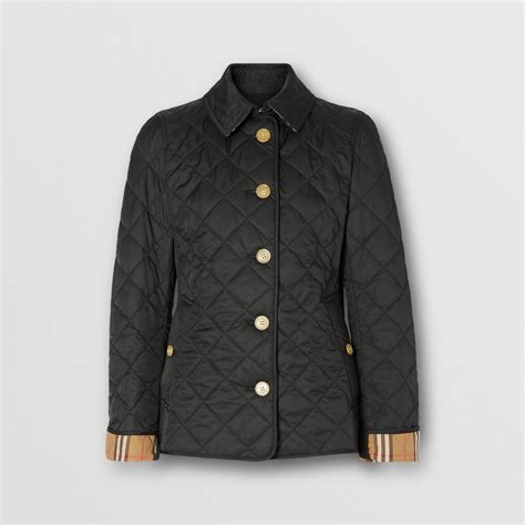 burberry quilted womens coat|burberry jacket women.